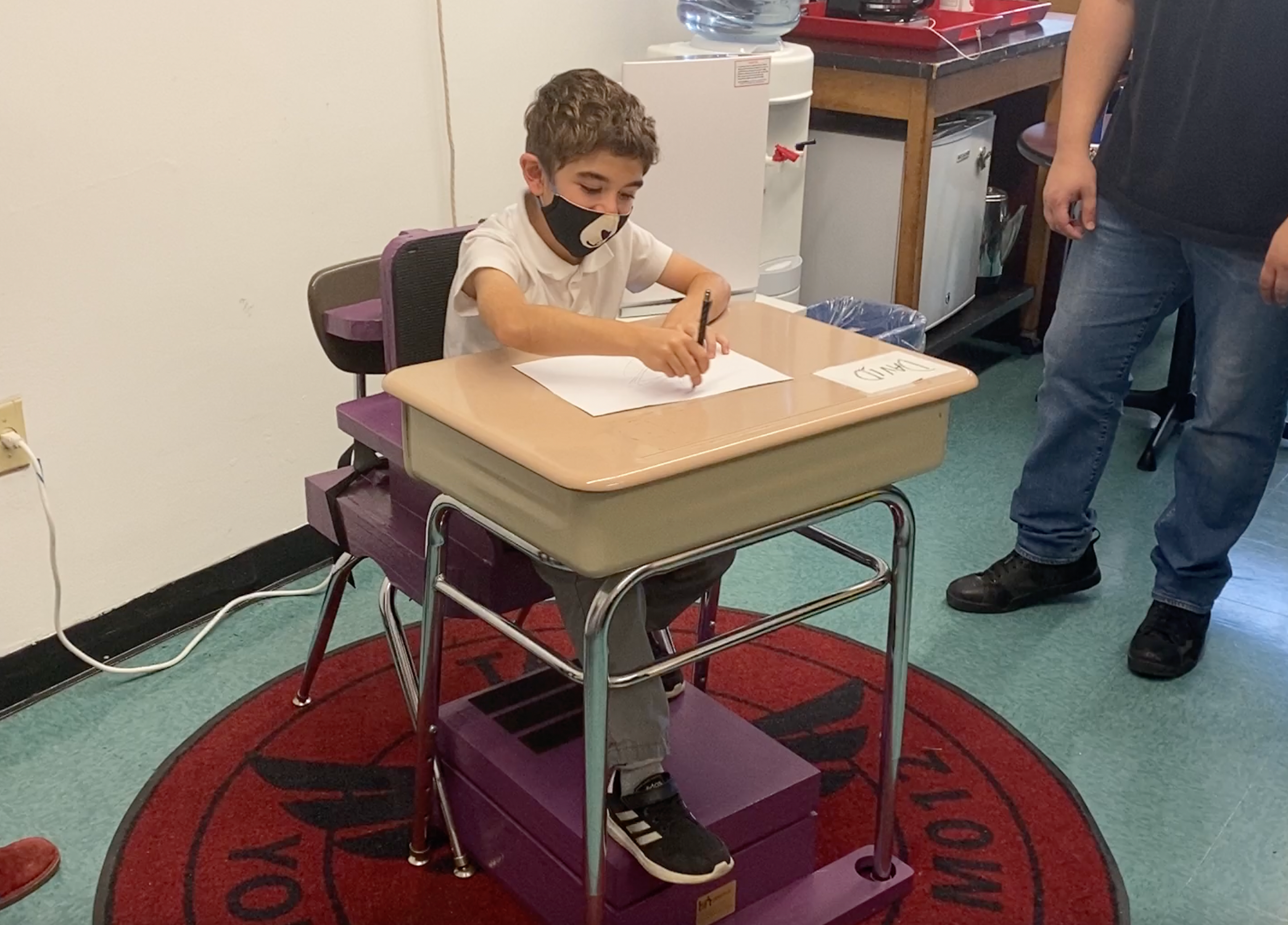 Meet David, a Boy on the Go!