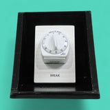 The Object box tactile accessory is a black, with triangular shaped opening.