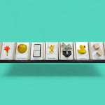 The Calendar tactile accesory each slot holds a tangible or symbol card holder with a built-in back compartment offers convenient storage for extra cards or can be used as a “finished” section, allowing users to move completed activities out of view and reinforce a sense of progress and routine. Thoughtfully designed for use at home, in classrooms, or in therapy settings, this display helps make time, tasks, and transitions more concrete and accessible. 